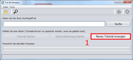 Create new tutorial